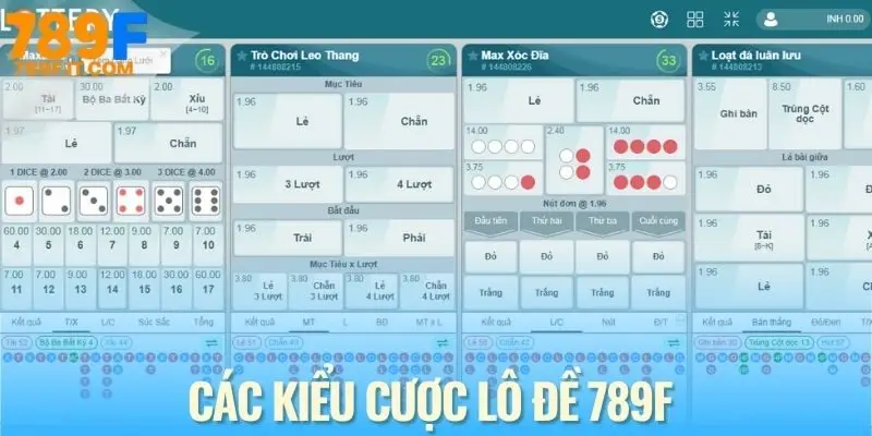 Cách Chơi Lô Đề 789F Và Mẹo Soi Cầu Dễ Hiểu Cho Người Mới Các loại hình chơi lô đề chính thức