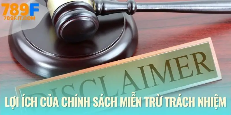 Miễn Trừ Trách Nhiệm 789F Những ưu điểm áp dụng chính sách miễn trừ trách nhiệm